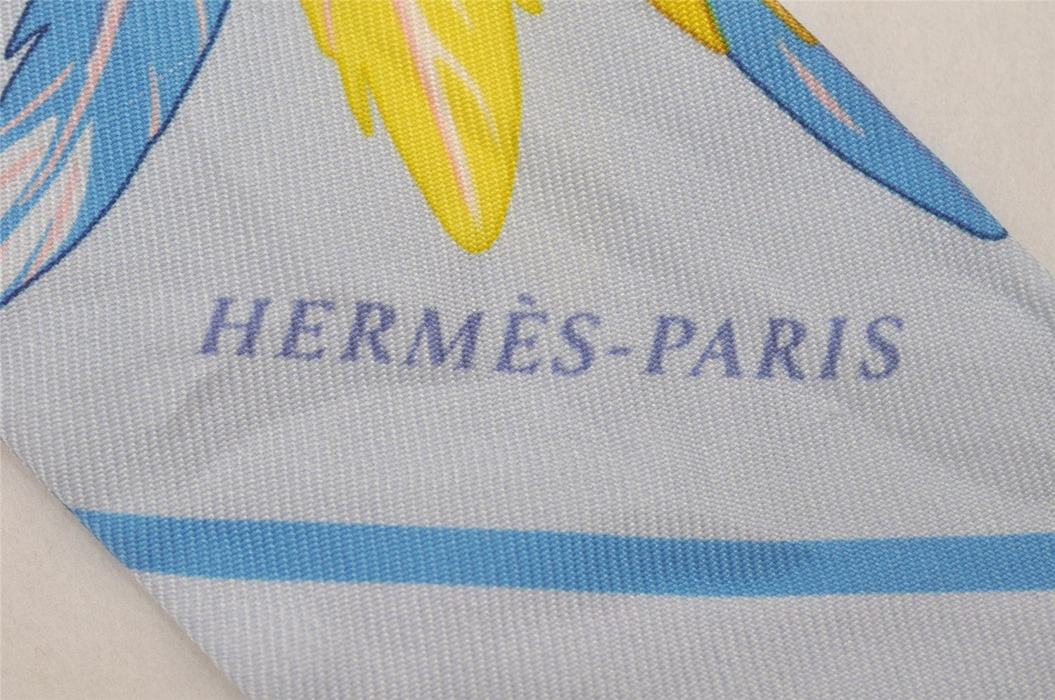 Authentic HERMES Twilly Scarf 