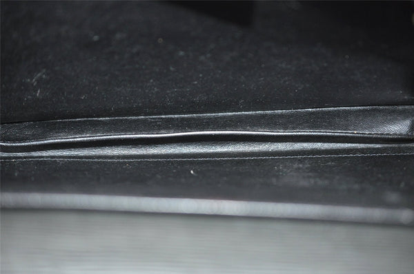 Auth Louis Vuitton Epi Serviette Ambassadeur Briefcase M54412 Black Junk 6403I