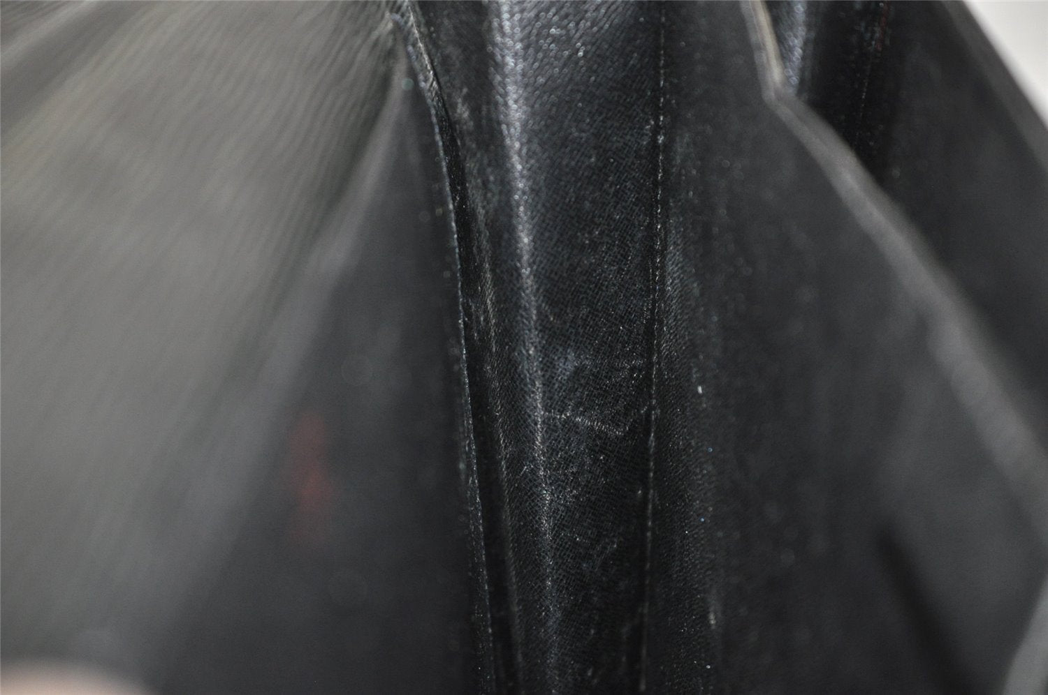 Auth Louis Vuitton Epi Serviette Ambassadeur Briefcase M54412 Black Junk 6403I