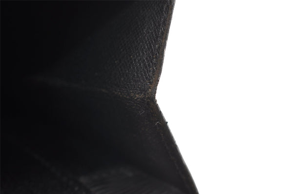 Auth Louis Vuitton Epi Serviette Ambassadeur Briefcase M54412 Black Junk 6403I