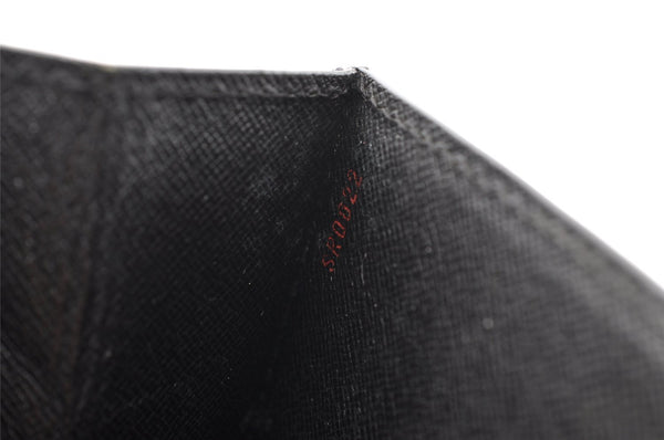 Auth Louis Vuitton Epi Serviette Ambassadeur Briefcase M54412 Black Junk 6403I