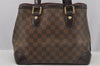 Authentic Louis Vuitton Damier Hampstead PM Shoulder Tote Bag N51205 LV 6403J