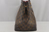 Authentic Louis Vuitton Damier Hampstead PM Shoulder Tote Bag N51205 LV 6403J