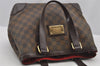 Authentic Louis Vuitton Damier Hampstead PM Shoulder Tote Bag N51205 LV 6403J
