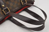 Authentic Louis Vuitton Damier Hampstead PM Shoulder Tote Bag N51205 LV 6403J