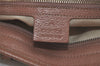 Authentic GUCCI Bree 2Way Shoulder Hand Bag GG Canvas Leather 353121 Brown 6404K