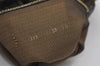 Authentic FENDI Zucca Mamma Baguette Shoulder Bag Canvas Leather Brown 6405J