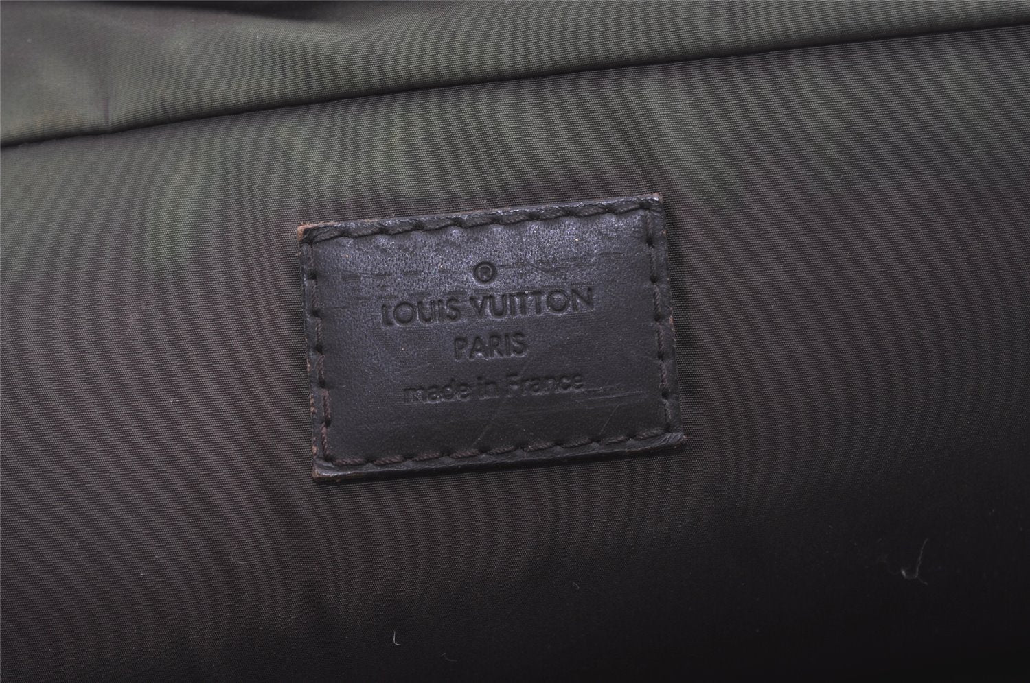 Authentic Louis Vuitton Damier Geant Yack 2Way Briefcase Black M93082 Junk 6406I