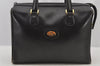 Authentic GUCCI Vintage Shoulder Hand Bag Purse Leather Black Junk 6406J