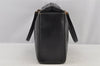 Authentic GUCCI Vintage Shoulder Hand Bag Purse Leather Black Junk 6406J
