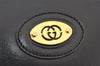 Authentic GUCCI Vintage Shoulder Hand Bag Purse Leather Black Junk 6406J