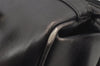 Authentic GUCCI Vintage Shoulder Hand Bag Purse Leather Black Junk 6406J