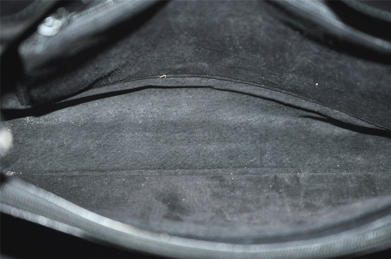 Authentic GUCCI Vintage Shoulder Hand Bag Purse Leather Black Junk 6406J