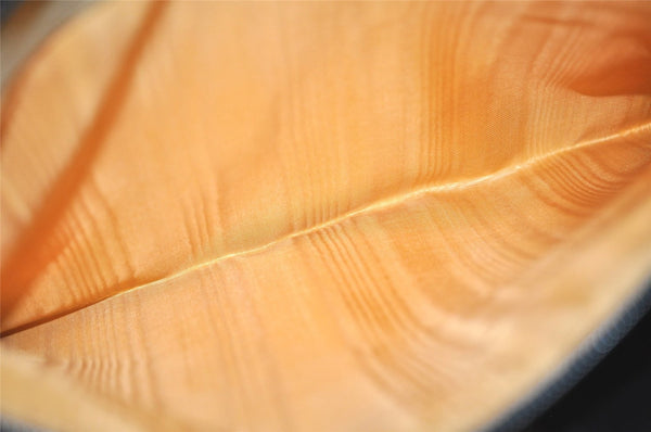 Authentic GUCCI Bamboo 2Way Shoulder Briefcase Business Bag Enamel Black 6407J