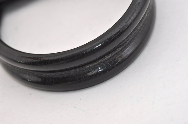 Authentic GUCCI Vintage Shoulder Tote Bag Canvas Enamel 0000855 Beige 6408J