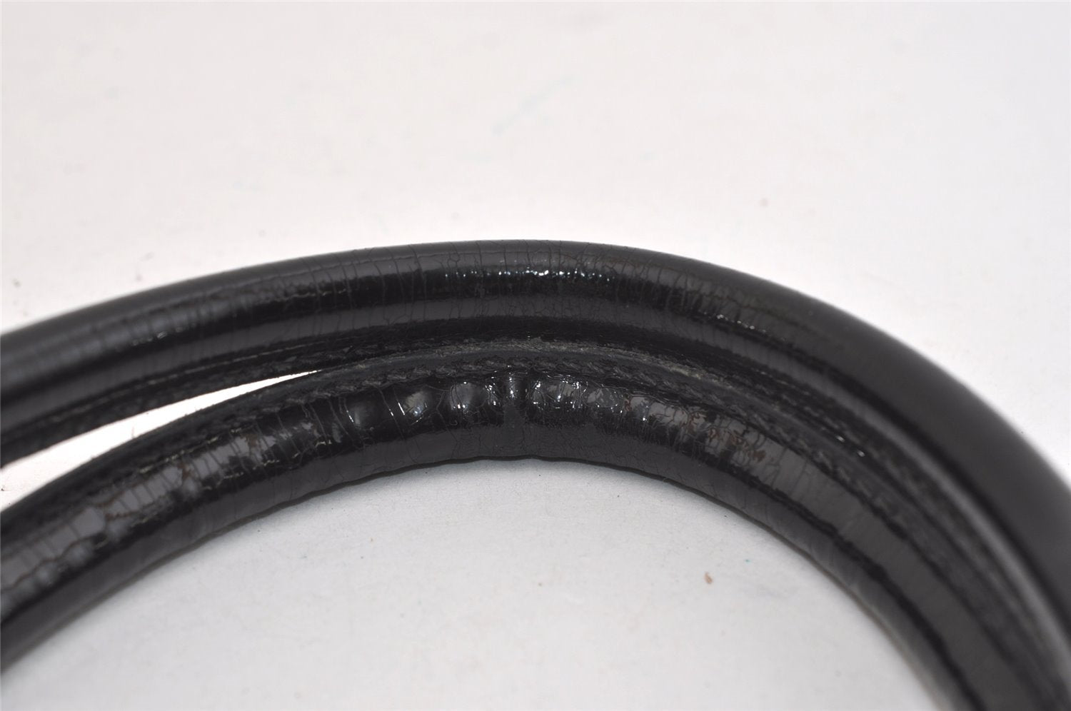 Authentic GUCCI Vintage Shoulder Tote Bag Canvas Enamel 0000855 Beige 6408J