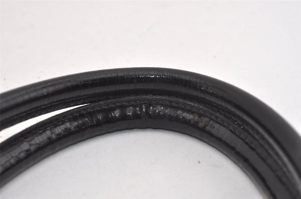 Authentic GUCCI Vintage Shoulder Tote Bag Canvas Enamel 0000855 Beige 6408J