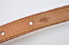 Authentic Louis Vuitton Leather Shoulder Strap For Bucket PM 27.6" Beige 6409I