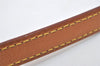 Authentic Louis Vuitton Leather Shoulder Strap For Bucket PM 27.6" Beige 6409I