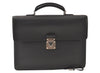 Auth Louis Vuitton Taiga Laguito Business Bag Briefcase Black M31092 LV 6409K