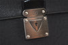 Auth Louis Vuitton Taiga Laguito Business Bag Briefcase Black M31092 LV 6409K