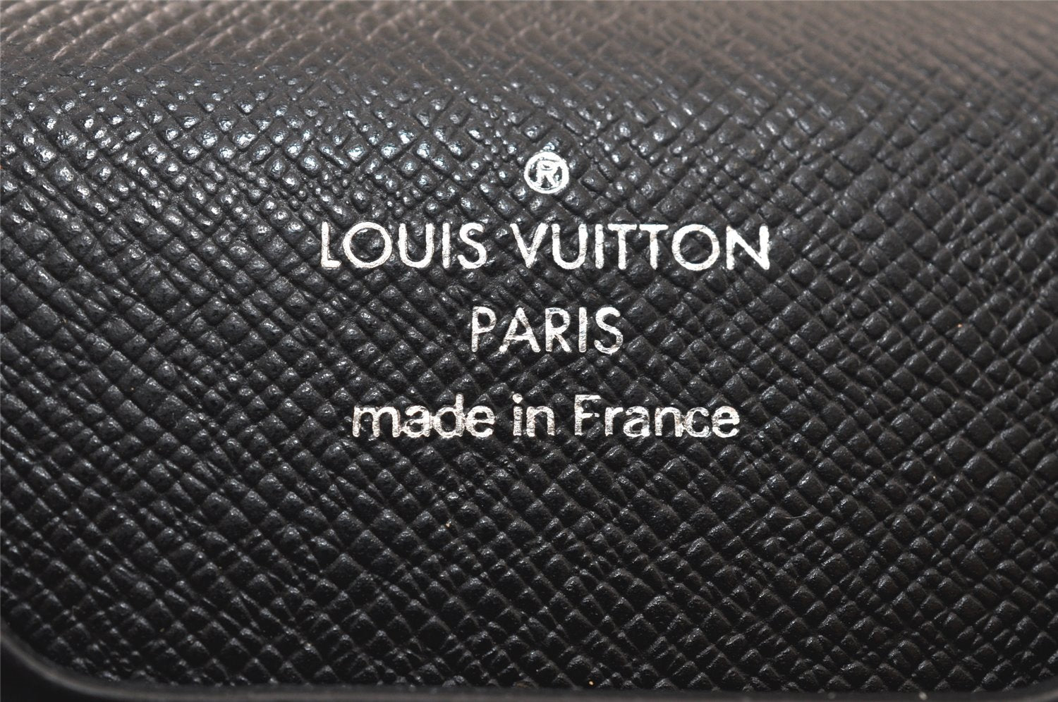 Auth Louis Vuitton Taiga Laguito Business Bag Briefcase Black M31092 LV 6409K