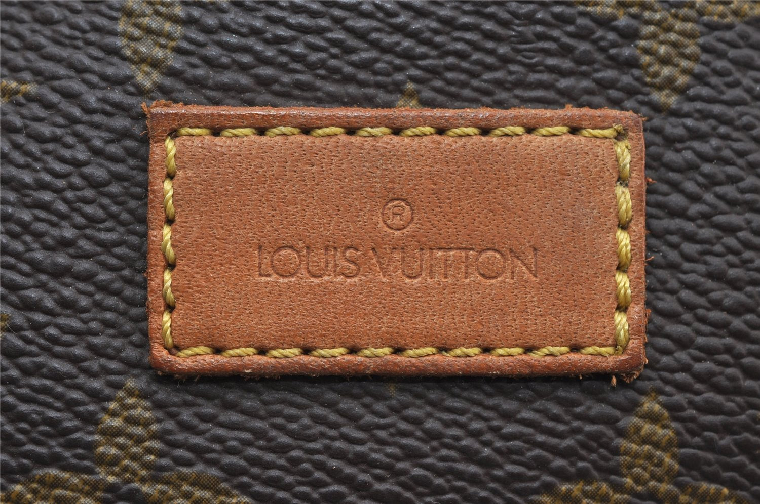 Authentic Louis Vuitton Monogram Saumur 35 Shoulder Cross Bag M42254 LV 6412I