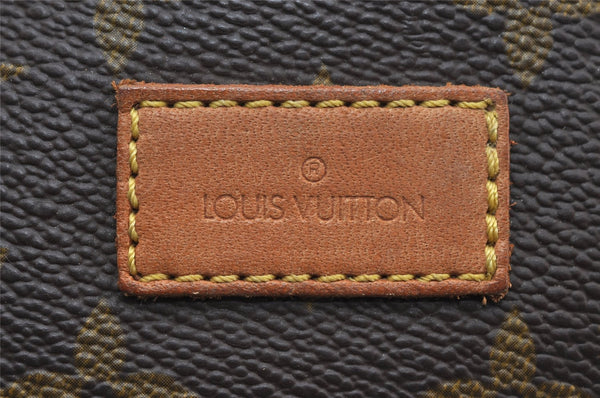 Authentic Louis Vuitton Monogram Saumur 35 Shoulder Cross Bag M42254 LV 6412I