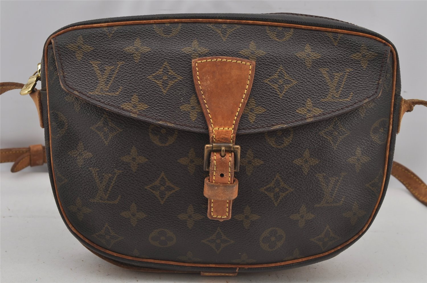 Authentic Louis Vuitton Monogram Jeune Fille MM M51226 Shoulder Cross Bag 6412J