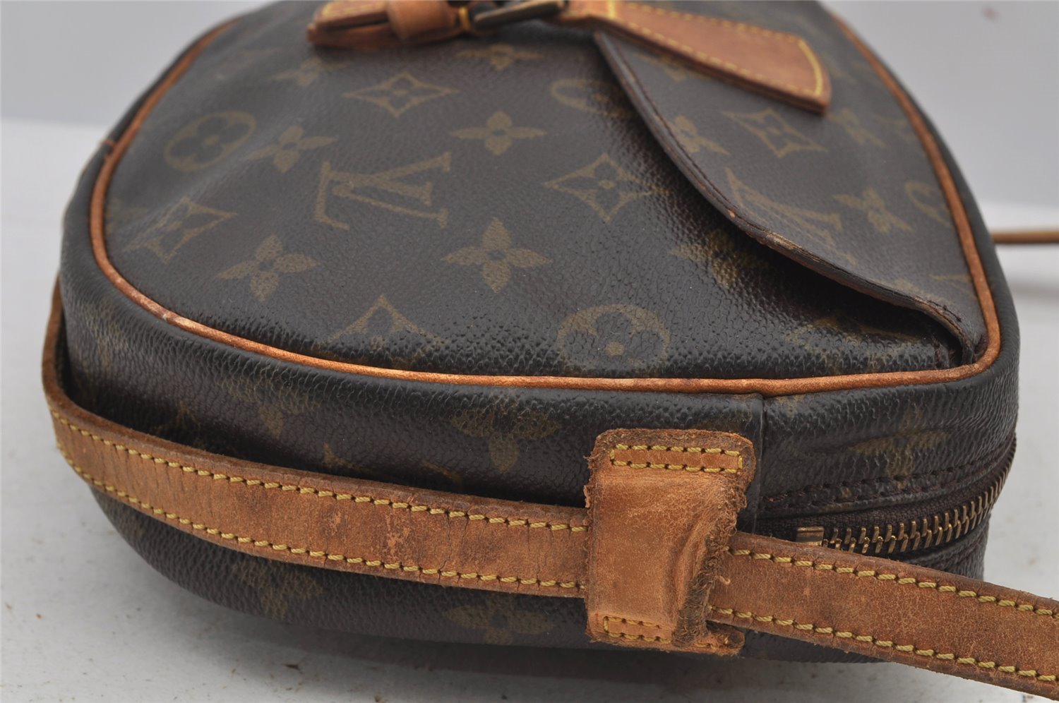 Authentic Louis Vuitton Monogram Jeune Fille MM M51226 Shoulder Cross Bag 6412J