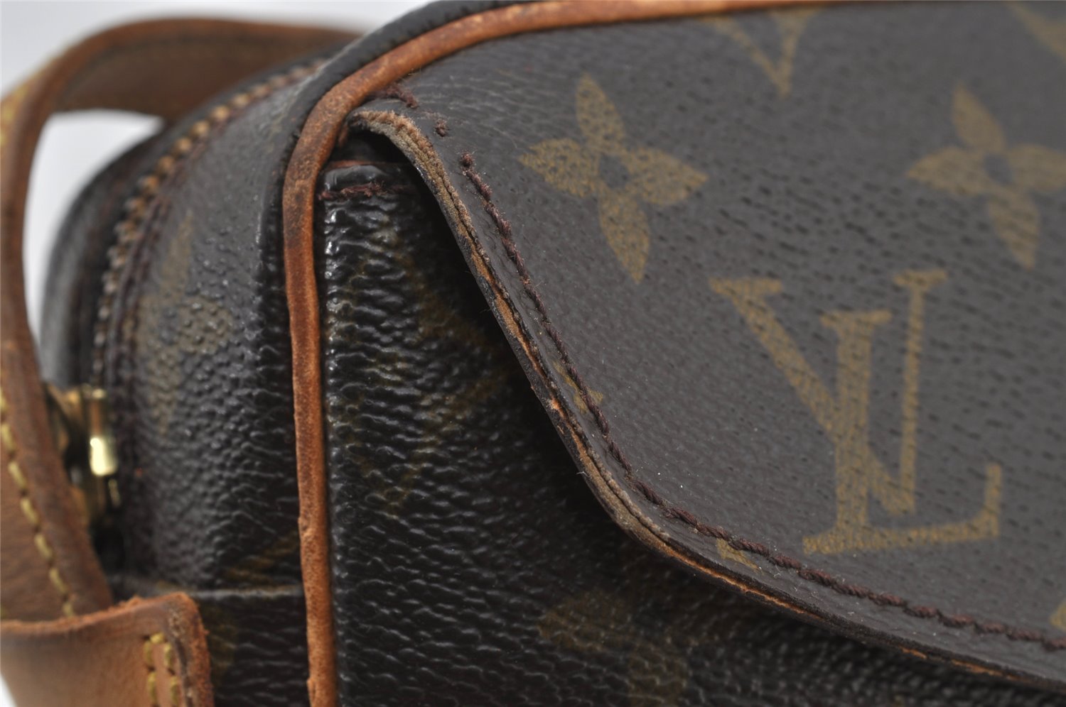 Authentic Louis Vuitton Monogram Jeune Fille MM M51226 Shoulder Cross Bag 6412J