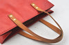 Authentic Louis Vuitton Vernis Reade MM Hand Bag Red M91086 LV 6412K