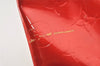 Authentic Louis Vuitton Vernis Reade MM Hand Bag Red M91086 LV 6412K