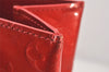 Authentic Louis Vuitton Vernis Reade MM Hand Bag Red M91086 LV 6412K