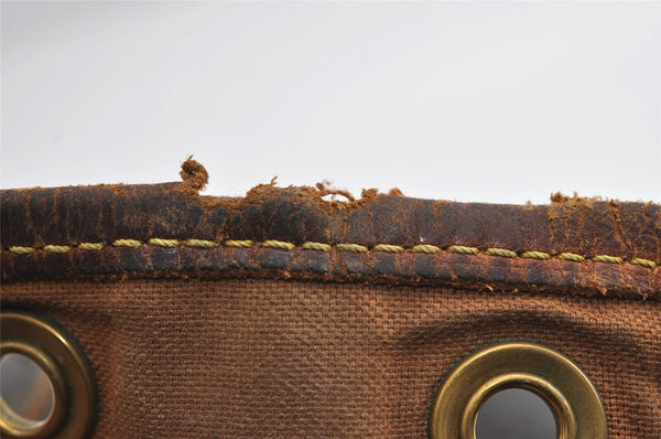 Authentic Louis Vuitton Monogram Montsouris MM Backpack M51136 LV 6413I