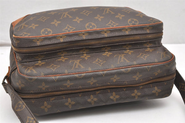 Authentic Louis Vuitton Monogram Nile Shoulder Cross Body Bag M45244 LV 6413K