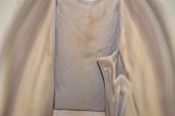 Authentic Louis Vuitton Epi Croisette PM Shoulder Tote Bag M5249B Purple 6415I