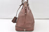 Authentic Louis Vuitton Suhali Lockit PM Hand Bag Brown M91889 LV 6415K