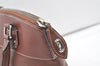 Authentic Louis Vuitton Suhali Lockit PM Hand Bag Brown M91889 LV 6415K