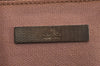 Authentic GUCCI Vintage Hand Tote Bag Purse Canvas Leather 76480 Pink 6416J