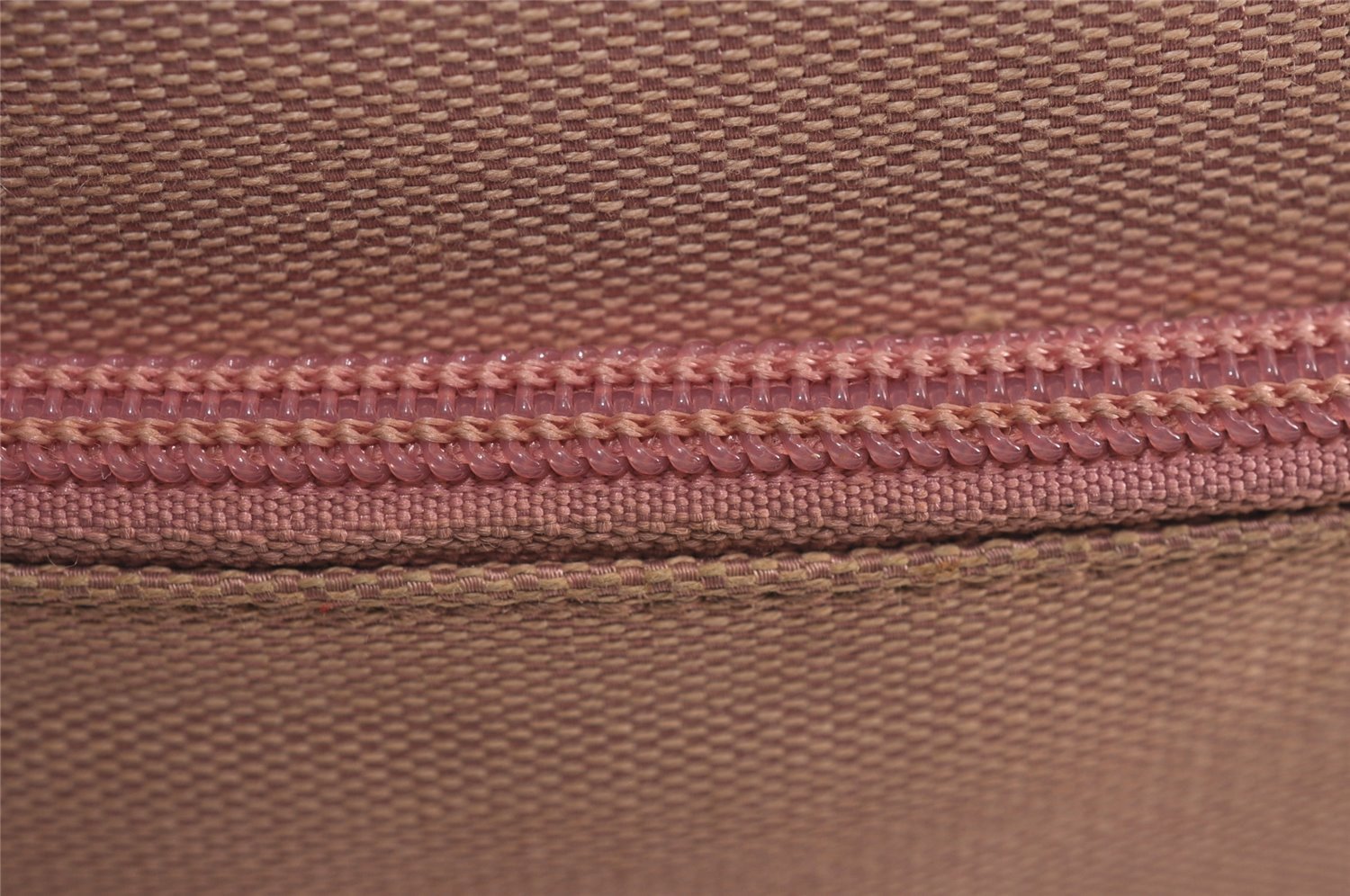 Authentic GUCCI Vintage Hand Tote Bag Purse Canvas Leather 76480 Pink 6416J