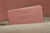 Authentic GUCCI Vintage Hand Tote Bag Purse Canvas Leather 76480 Pink 6416J