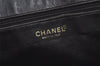 Authentic CHANEL Micro Mini Matelasse Cotton Enamel Shoulder Bag Beige 6417I