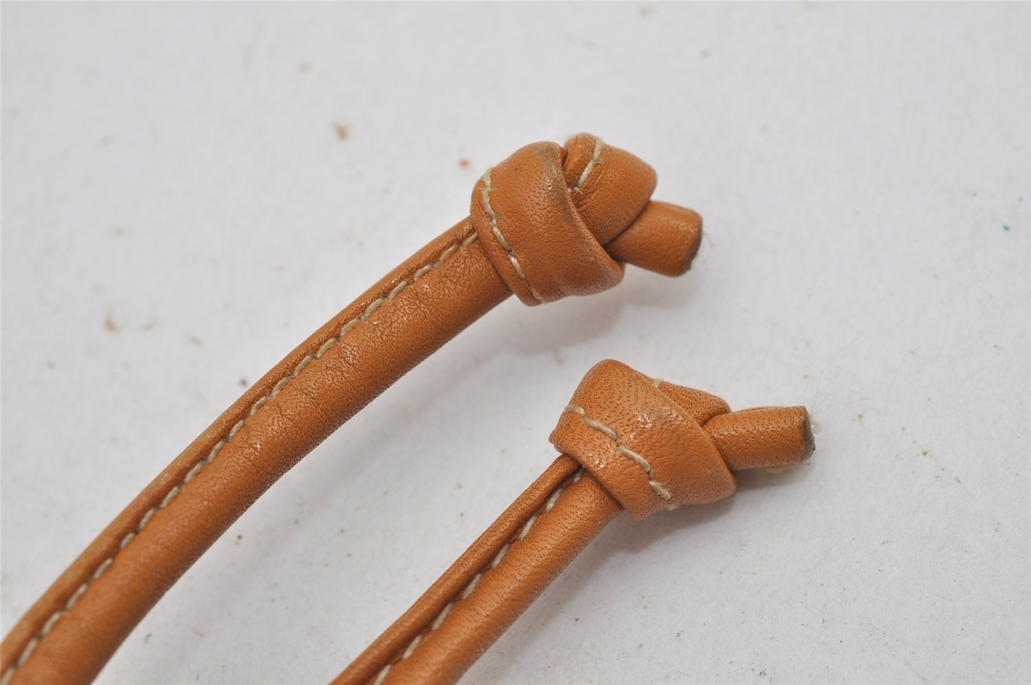 Authentic GUCCI Micro GG PVC Leather Shoulder Drawstring Bag Brown Junk 6417J