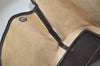 Authentic HERMES Garden Party MM Shoulder Tote Bag Canvas Leather Beige 6419I