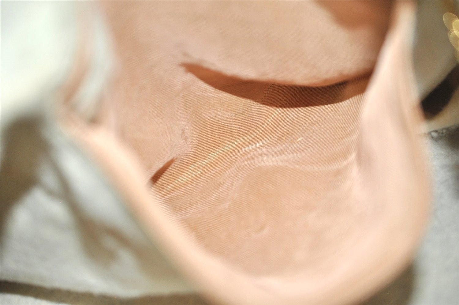 Authentic GUCCI Vintage Bamboo Shoulder Tote Bag Leather Brown 6419J