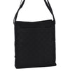 Authentic GUCCI Vintage Shoulder Hand Bag GG Nylon Leather 0021043 Black 6420J