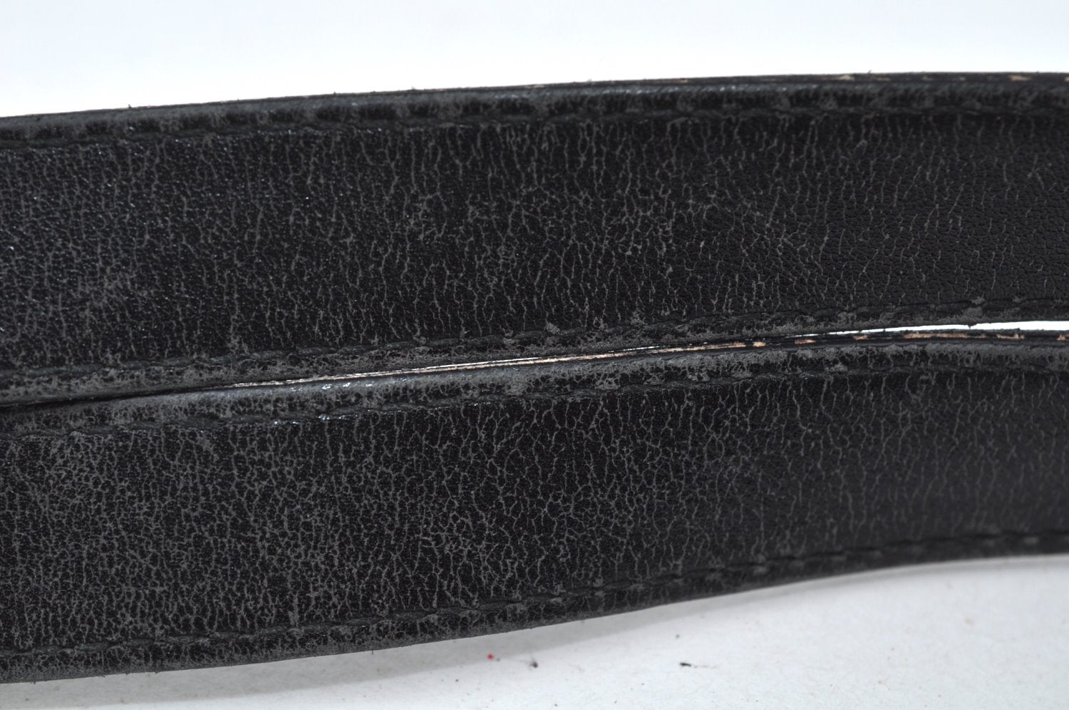 Authentic GUCCI Vintage Shoulder Hand Bag GG Nylon Leather 0021043 Black 6420J