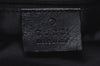 Authentic GUCCI Vintage Shoulder Hand Bag GG Nylon Leather 0021043 Black 6420J