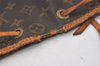 Authentic Louis Vuitton Monogram Noe Shoulder Drawstring Bag M42224 LV 6421I
